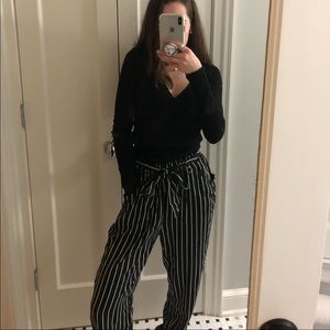 American Eagle paper bag pants